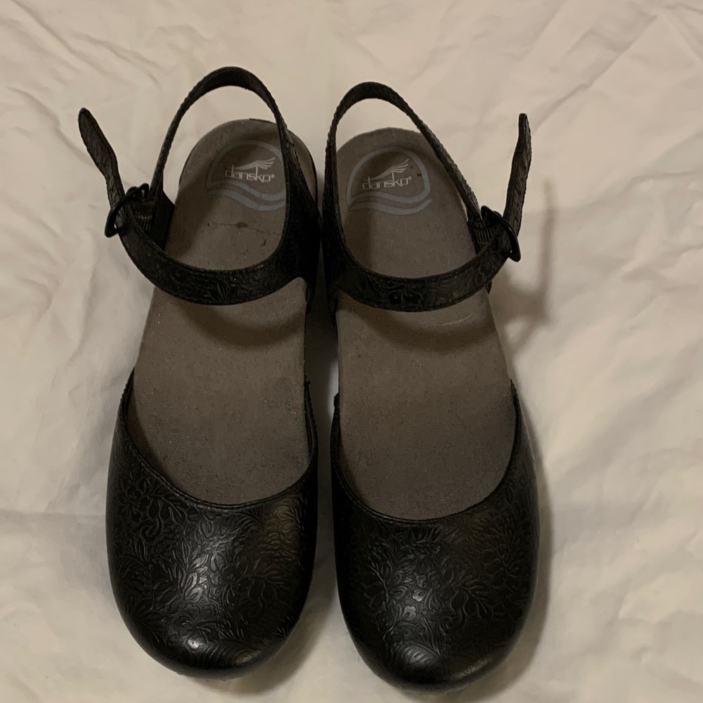 Dansko Black Mary Jane Shoes